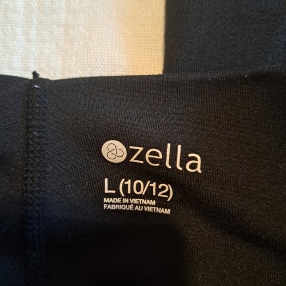 Zella girls size Large or 10/12 full length leggings no pockets, VGUC - Picture 3 of 5